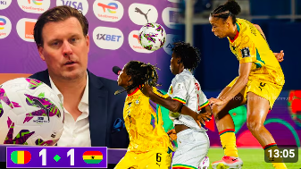 GHANA vs MALI(1-1) BLACK QUEENS COACH SPEAKS AFTER QUALIFYING TO FACE MALAWI.