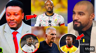 🇬🇭ASAMOAH GYAN & KEVIN-PRINCE BOATENG F!RES BLACK STARS…CARLOS ON THOMAS-ASANTE & AYEW.