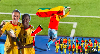 🇬🇭 BLACK QUEENS TEAM CELEBRATIONS & BEHIND THE SCENES IN GHANA 1 MALI 1 + PLAYERS SPEAK.