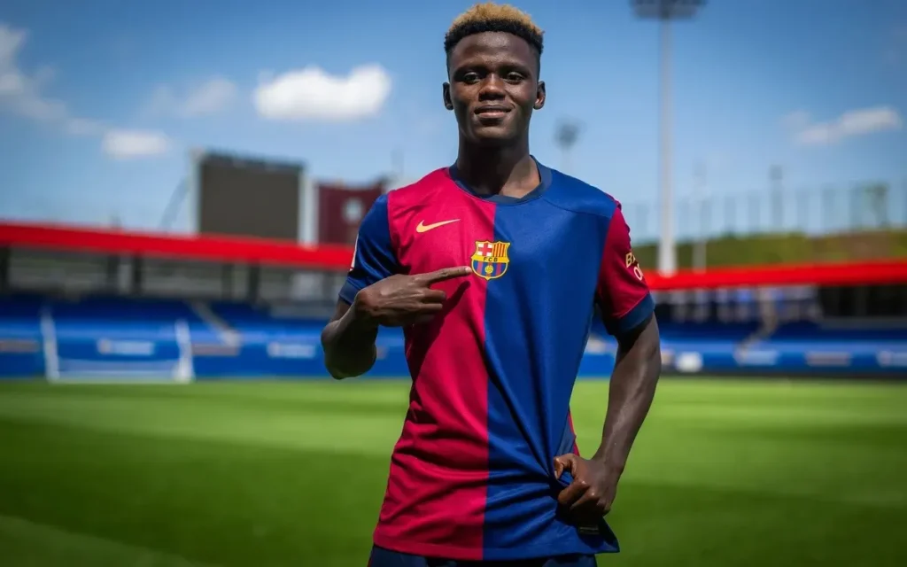 Ghana's Abdul Aziz Issah returns to Barcelona Atletic on new loan deal