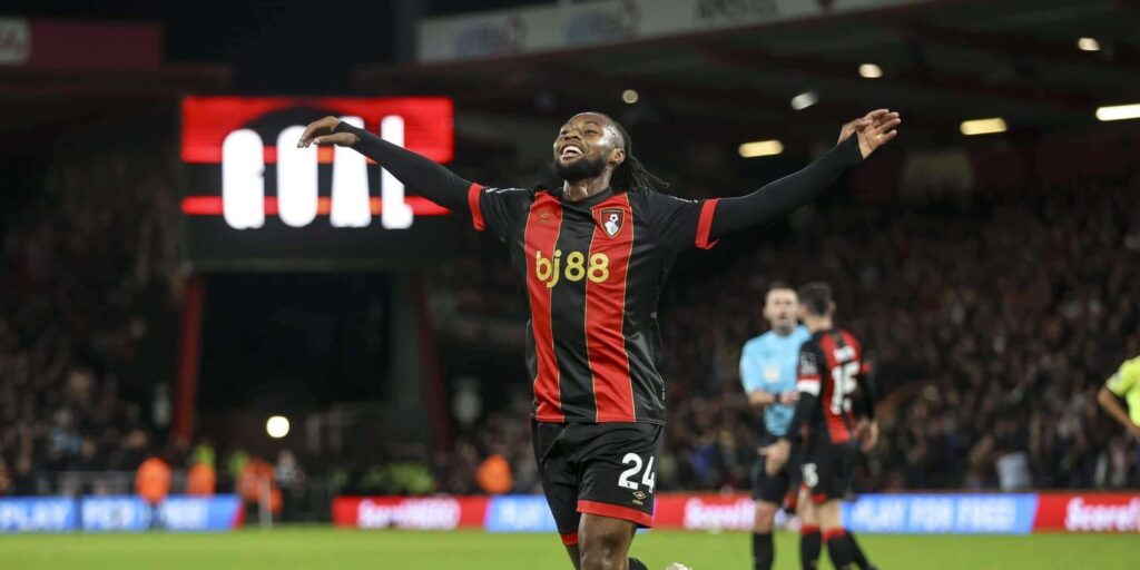 Antoine Semenyo brilliantly shines in Bournemouth's win over Brighton.