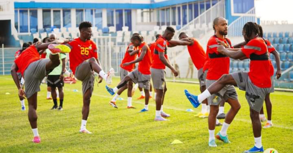 Black Stars Begin Training Camp Ahead of Upcoming Matches on September 1