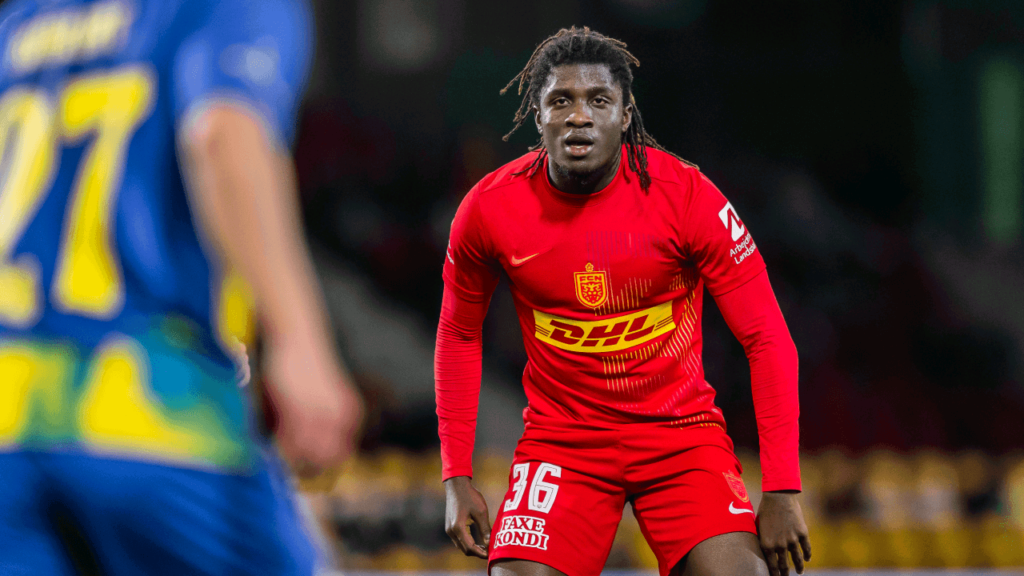 Caleb Yirenkyi Earns Danish Superliga Player of the Month Nomination