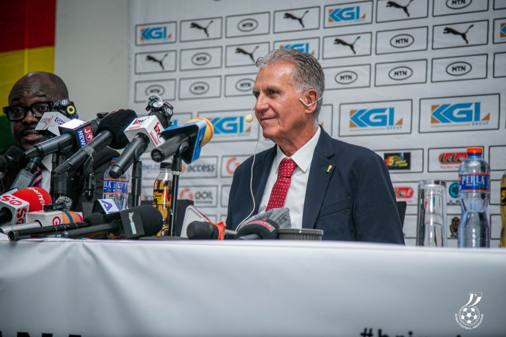 Carlos Queiroz Delivers Message of Hope to Ghanaians Ahead of 2026 FIFA World Cup