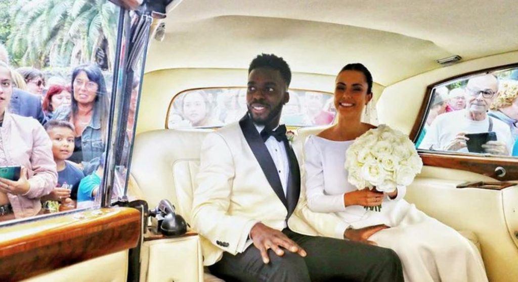 Congratulations pour in for Inaki Williams and Patricia Morales.