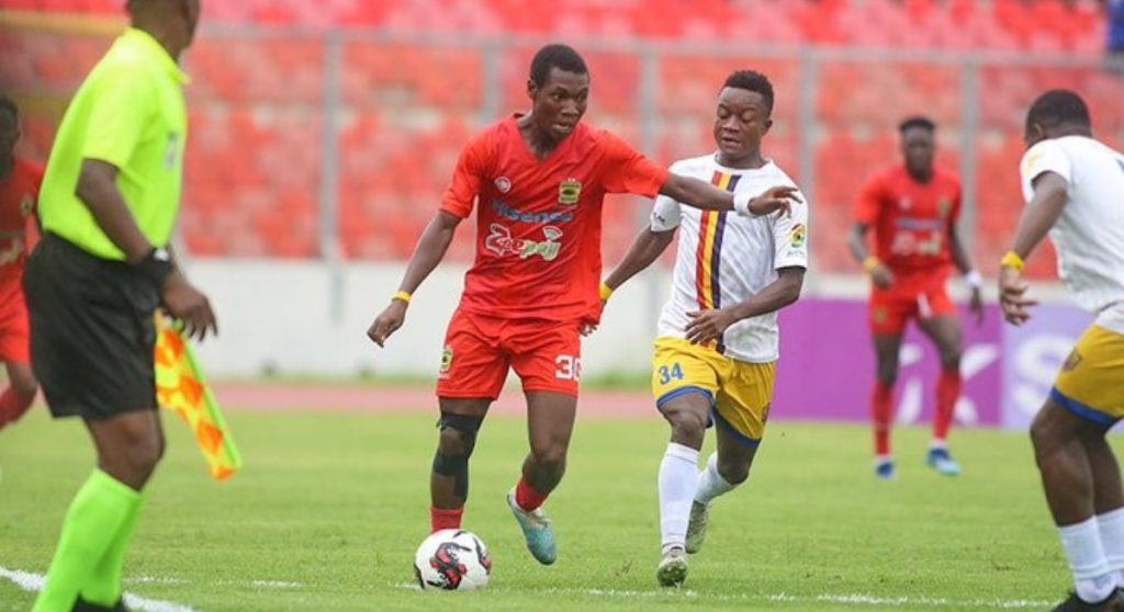 Hearts of Oak and Asante Kotoko hold final training sessions before their Democracy Cup match tomorrow.