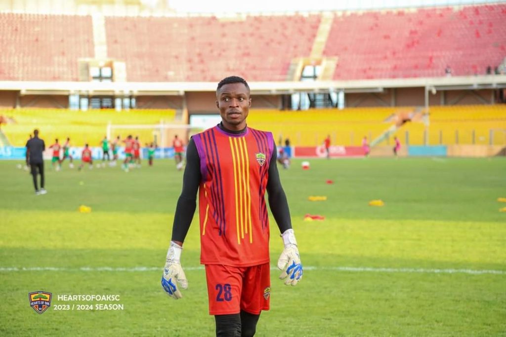 Hohoe United in talks to sign Hearts goalkeeper Kwesi Nketiah on loan