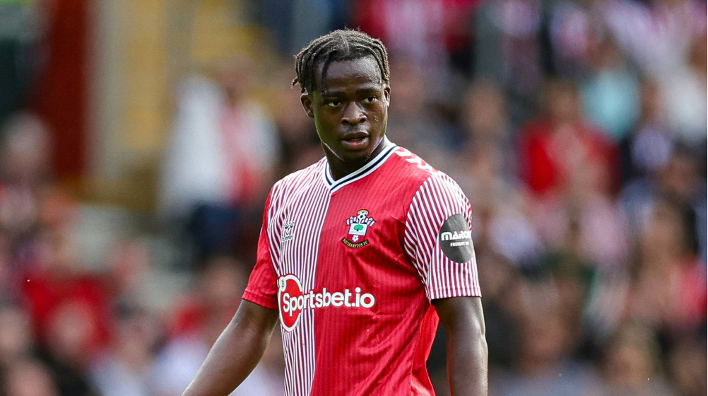 Kamaldeen Sulemana of Southampton is nearing his injury comeback.
