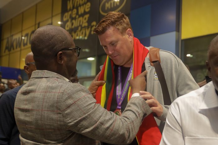 Kurt Okraku welcomes Black Queens after WAFCON