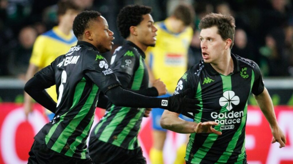 Lawrence Agyekum scored and provided assist in Cercle Brugge’s draw against K.V. Kortrijk