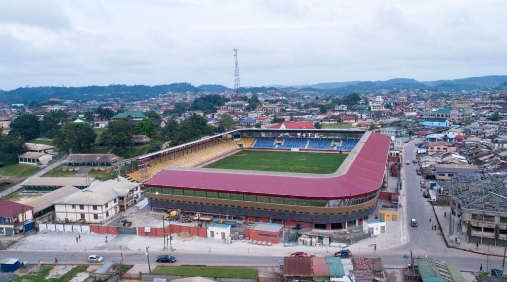 Mahama reveals plans to model new regional stadia after TnA Stadium