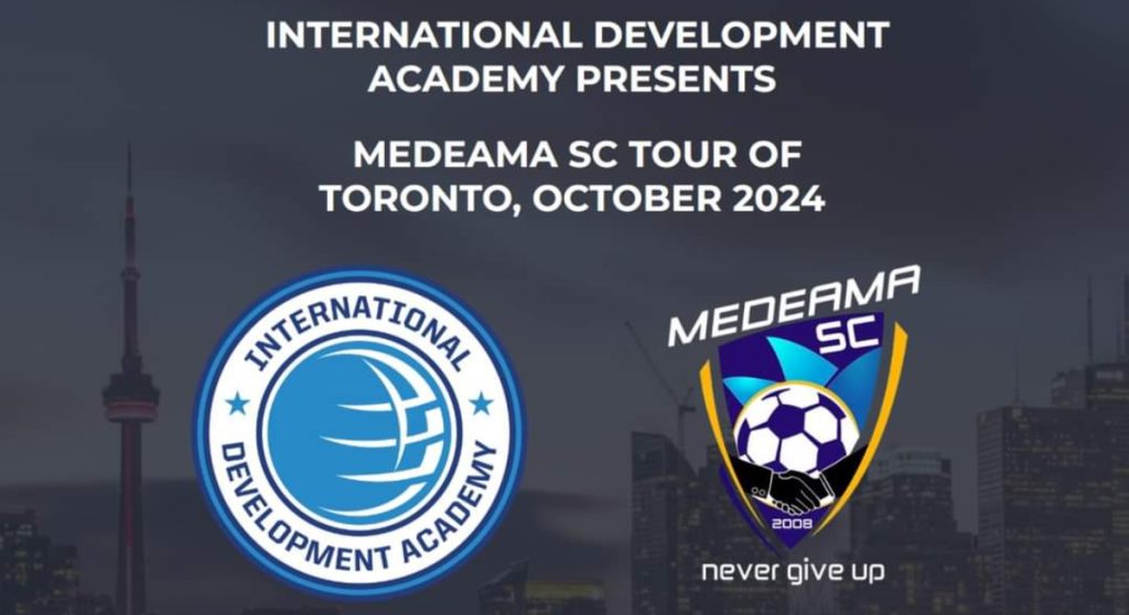 Medeama SC goes on a special team tour to Toronto for football and cultural experiences.