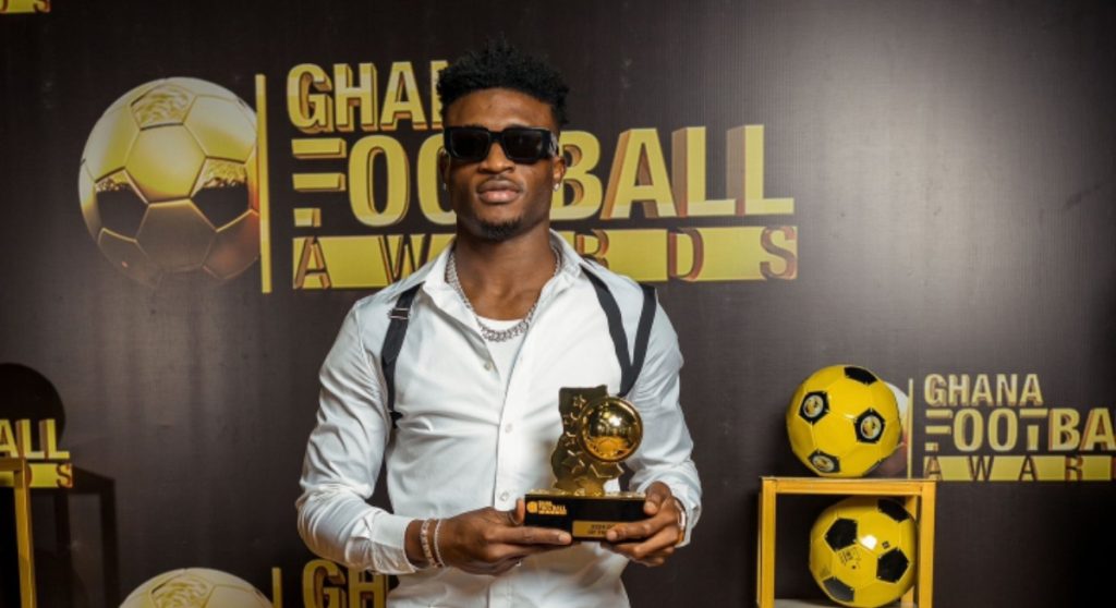 Mohammed Kudus wins two awards at the 2024 Ghana Football trophies.