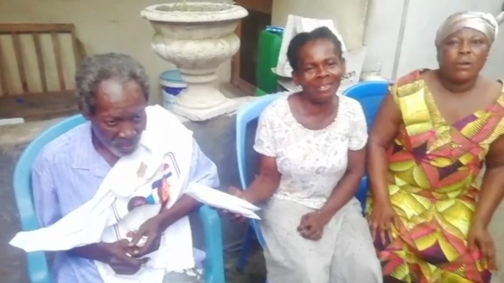 One God Forever Association Donate To Retired Footballers In Cape Coast