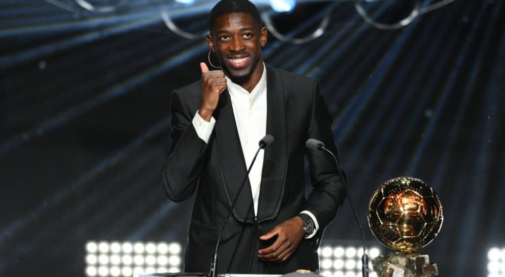 Ousmane Dembélé wins 2025 Men's Ballon d'Or