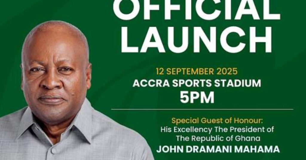 President Mahama to attend the launch of 2025/26 Ghana Premier League season