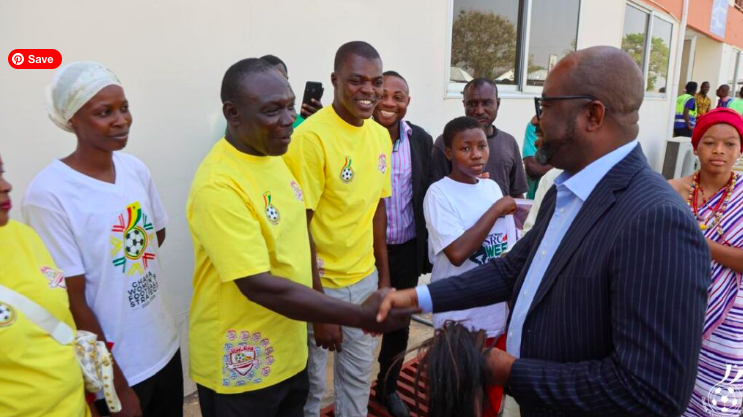 President Kurt Edwin Simeon- Okraku arrives in Wa to begin four-day Northern football engagement tour