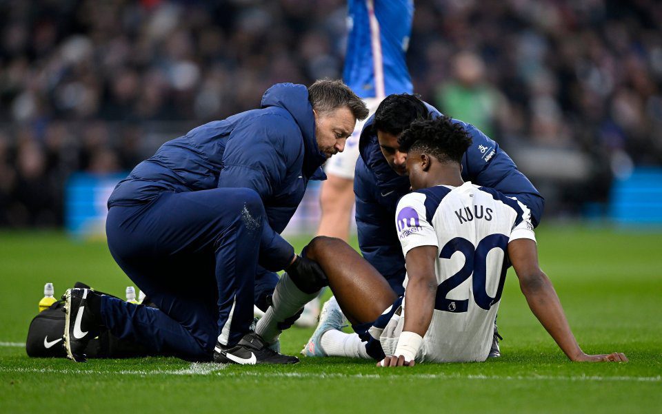 Tottenham’s Mohammed Kudus is responding well to treatment after a specialist trip