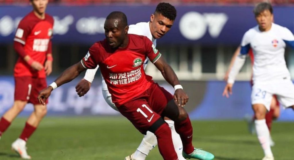 Ghana winger Frank Acheampong on target for Henan FC in win over Zhejiang Professional
