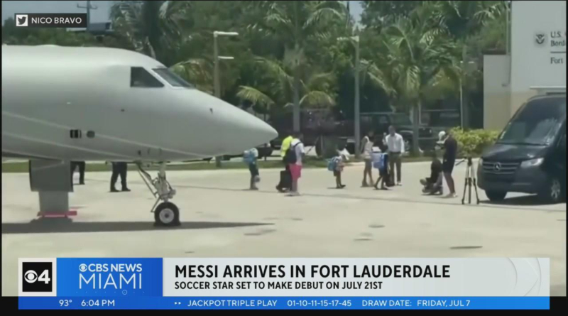 Lionel Messi arrives in South Florida, Inter Miami targeting July 21 for debut