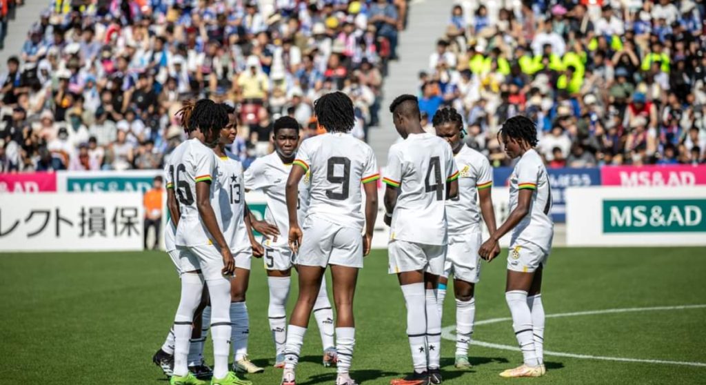 Japan defeated Ghana's Black Queens 4-0 in a friendly.