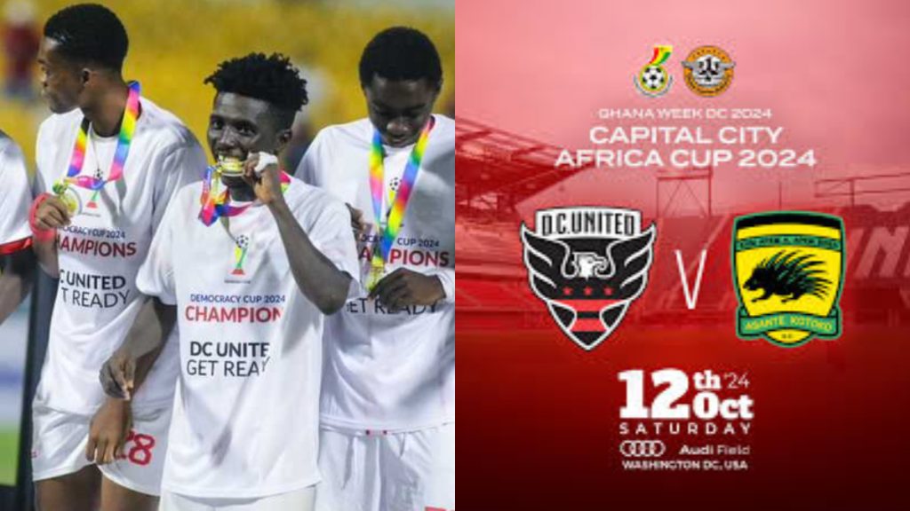 Asante Kotoko will engage Major League Soccer outfit DC United in the Capital City Africa Cup on October 12, 2024, in the United States of America. 

