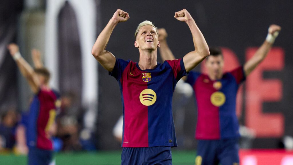 Dani Olmo Won The Game For Barcelona On His Debut