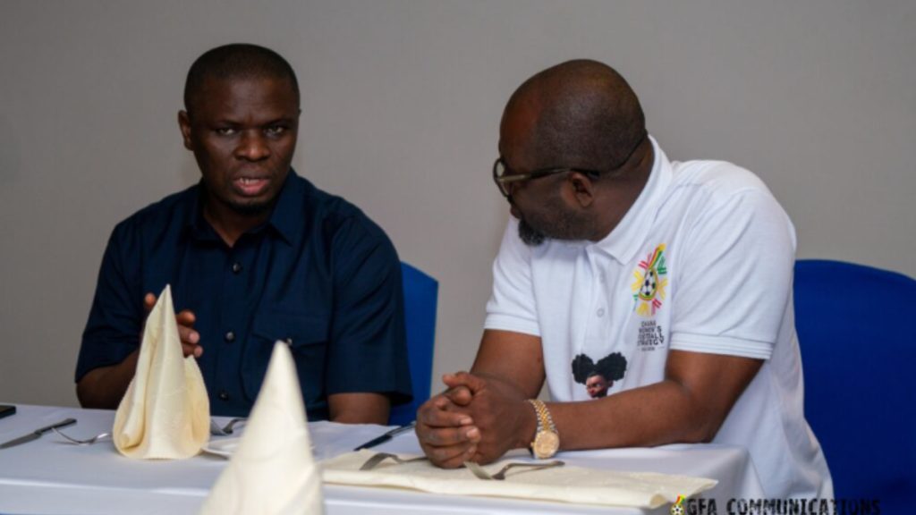 Sports Minister Mustapha Ussif bids Black Princesses farewell ahead of FIFA U20 WWC