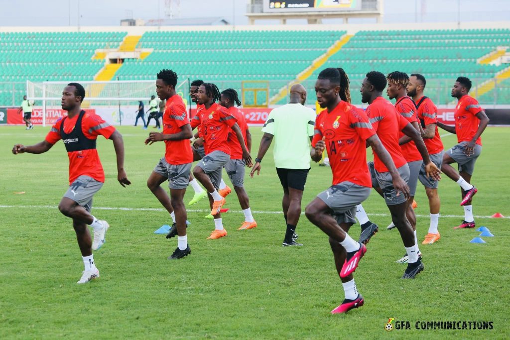 Official Black Stars training will take place in Luanda.